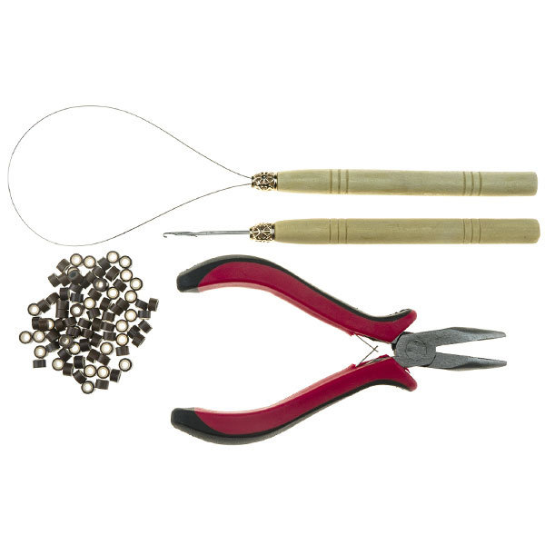 Goudhaartje Hair extensions tools 4 delig