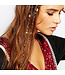 Dreadlock bead cuff 3 stuks strass steentjes zilverkleurig
