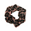 Scrunchie panterprint oud roze