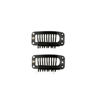 Goudhaartje Clip in clips twee stuks zwart Goudhaartje Clip in clips twee stuks zwart