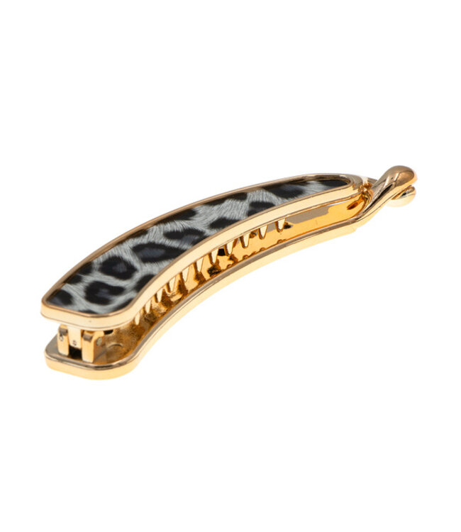 Bananenklem goudkleurig panter wit