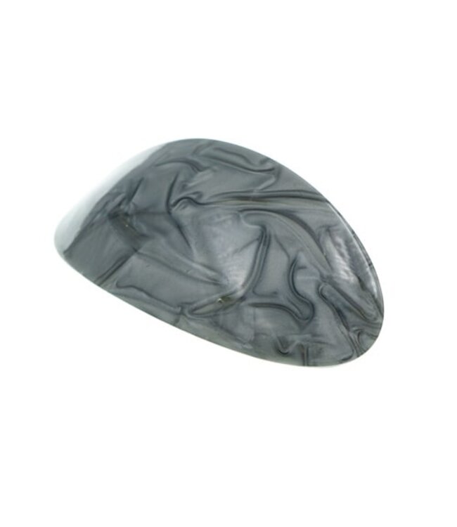 Patent speld grijs zwart ovaal