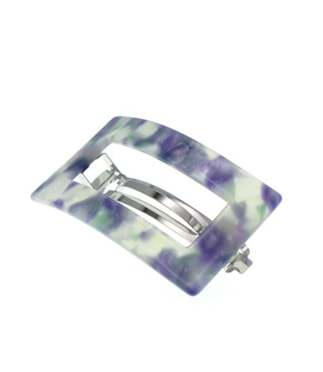 Patent speld paarskleurig rechthoek open