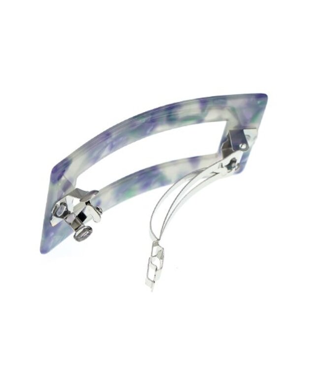 Patent speld paarskleurig rechthoek open