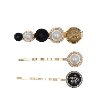 Goudhaartje Haarschuifjes en alligatorknipje goudkleurig set Goudhaartje Haarschuifjes en alligatorknipje goudkleurig set