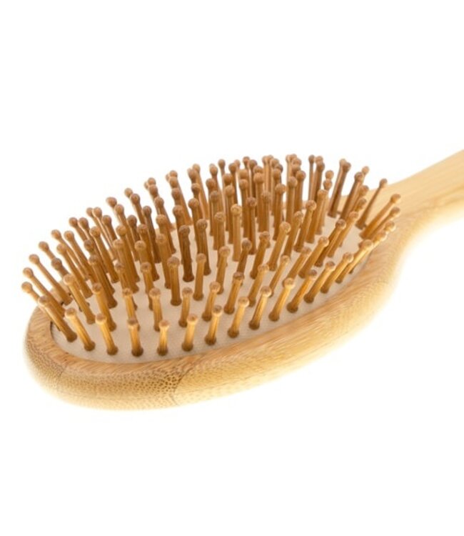 Haarborstel helemaal hout