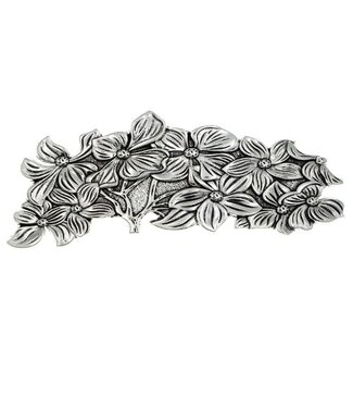 Goudhaartje Patent speld zilverkleurig bloemenboom Goudhaartje Patent speld zilverkleurig bloemenboom