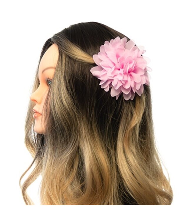 Haarbloem dahlia roze