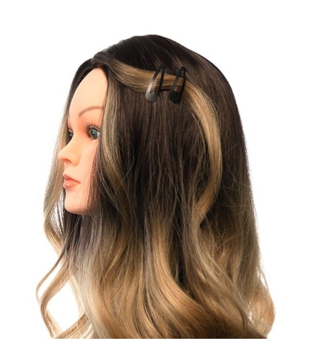 Haarclip basic zwart 2 stuks