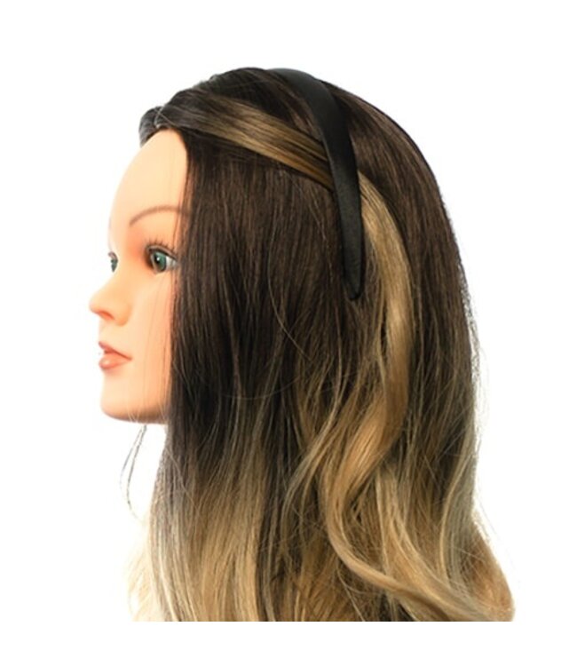 Diadeem model strak kleur zwart