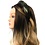 Diadeem groen leather look