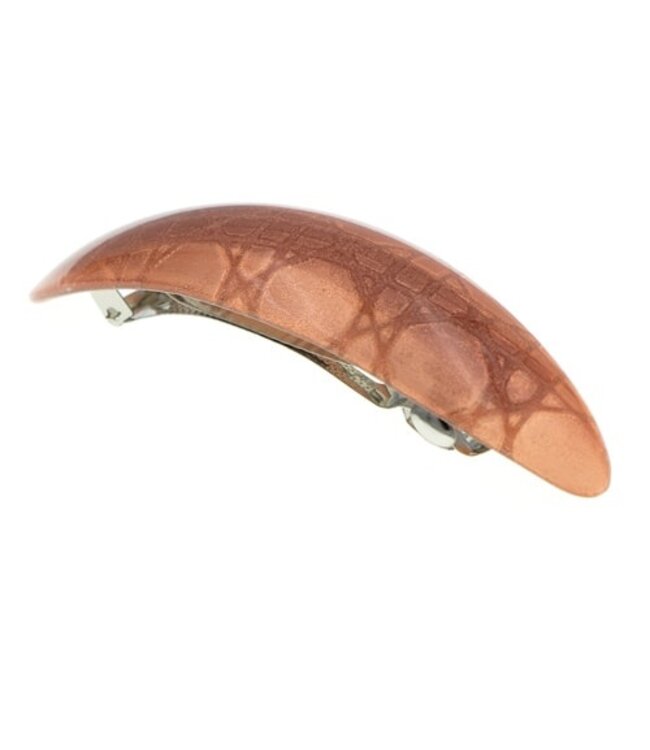 Patent speld roze ovaal glitter