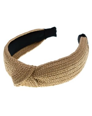  Diadeem bruin gewoven