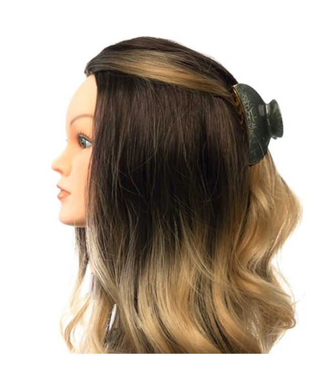 Haarklem grijs groen rozen