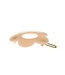Haarclip flower power crème