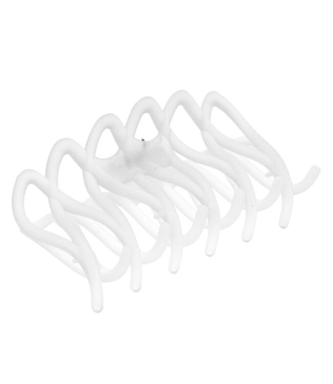 Haarklem transparant lussen mat