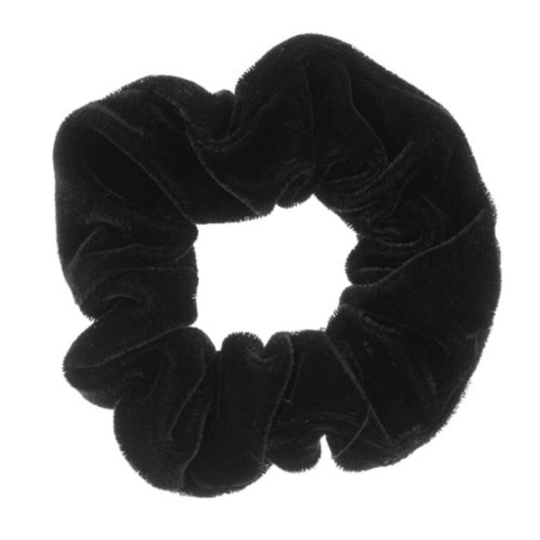 Scrunchie velvet donkerblauw