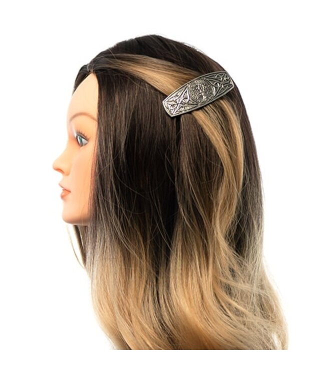 Patent speld zilverkleurig tree of life