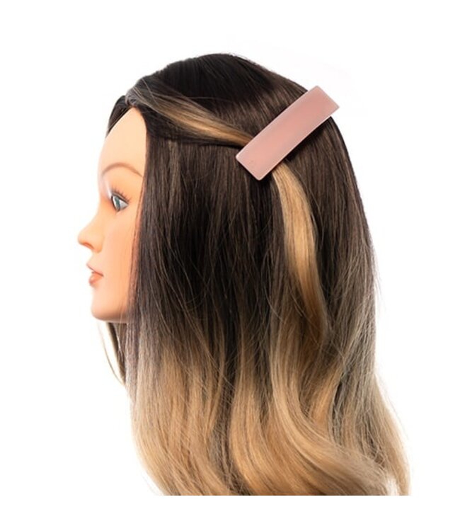 Patent speld rechthoekig zacht roze