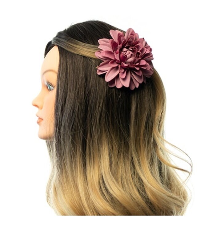 Haarbloem chrysant paars