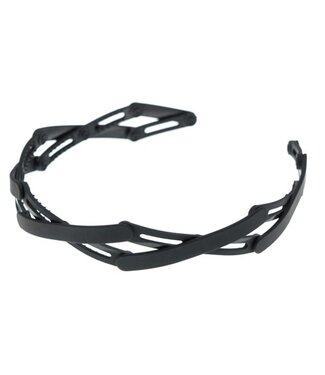 Goudhaartje Invouwbare diadeem zwart