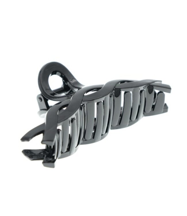 Haarklem zwart model linten