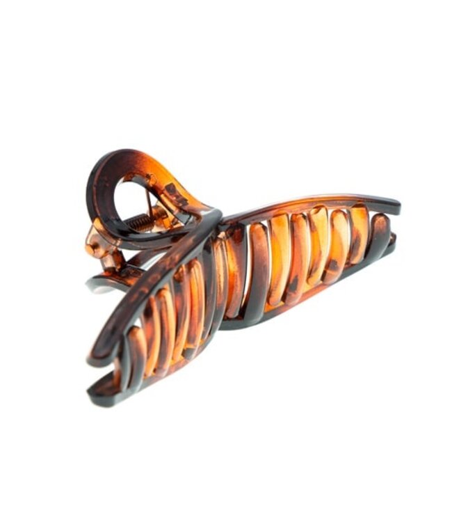 Haarklem lus bruin zwart