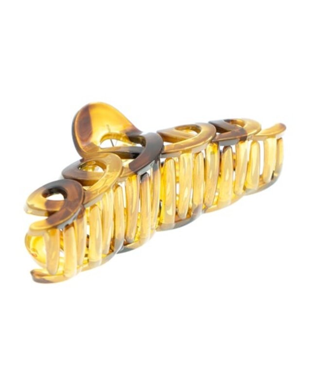 Haarklem lussen bruin