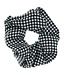 Scrunchie pied-de-poule