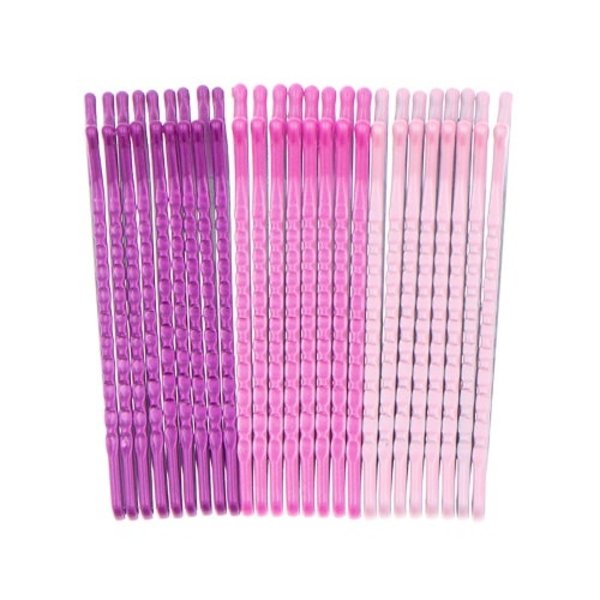 Haarschuifjes drie tinten roze 24 stuks