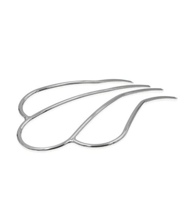 Haarkam zilverkleurig basic