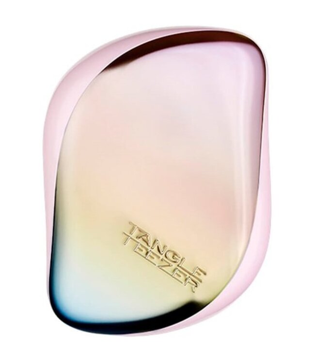Tangle Teezer compact styler pearlescent matte chrome