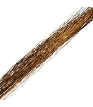 Goudhaartje Haar glitter extension bruin