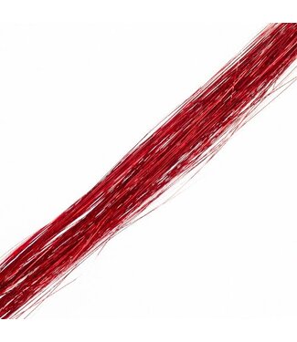Goudhaartje Haar glitter extension rood