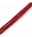 Goudhaartje Haar glitter extension rood