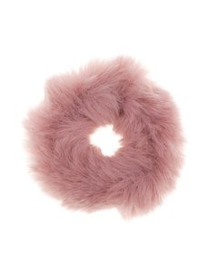  Haarelastiek fluffy roze