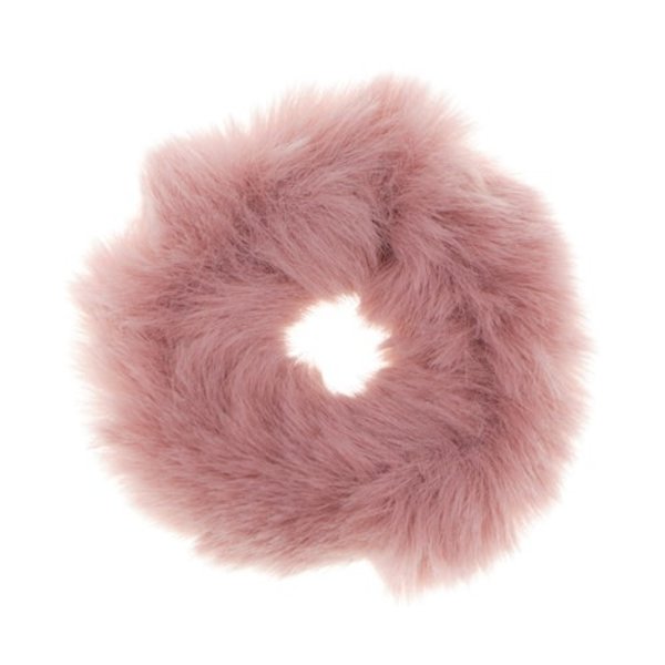 Goudhaartje Haarelastiek fluffy roze