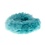 Haarelastiek fluffy aqua/groen