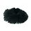 Haarelastiek fluffy zwart