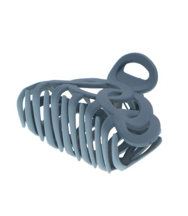 Haarklem grijs mat wave