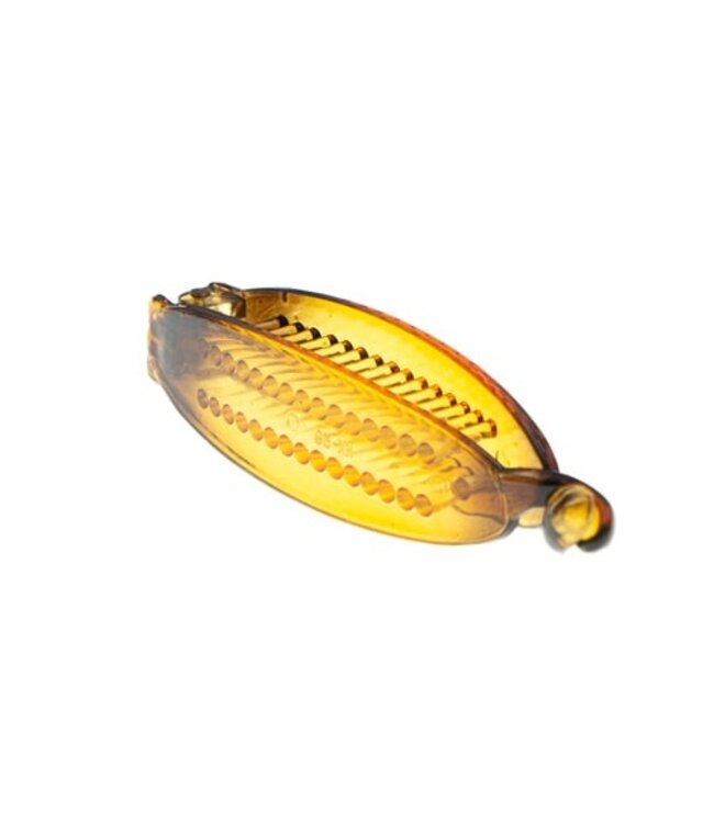 Bananenklem transparant bruin