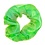 Scrunchie metalic groen