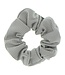 Goudhaartje Scrunchie gestreept grijs