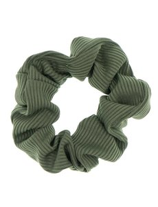  Scrunchie gestreept groen