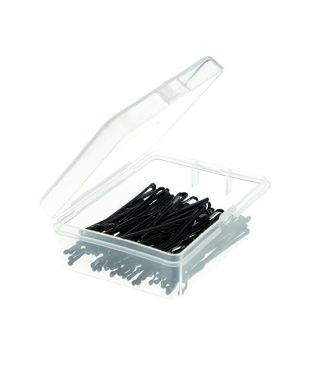 Haarschuifjes set van 50 stuks kleur zwart