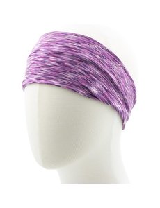 Goudhaartje Haarband gestreept elastisch paars