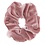 Scrunchie velvet oud roze