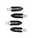 Goudhaartje Haarclip no bend zwart 4 stuks
