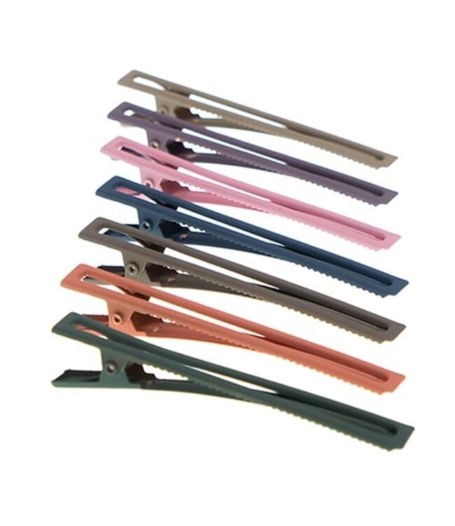 Haarclip L multicolor 7 stuks