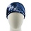 Haarband tie dye smal blauw